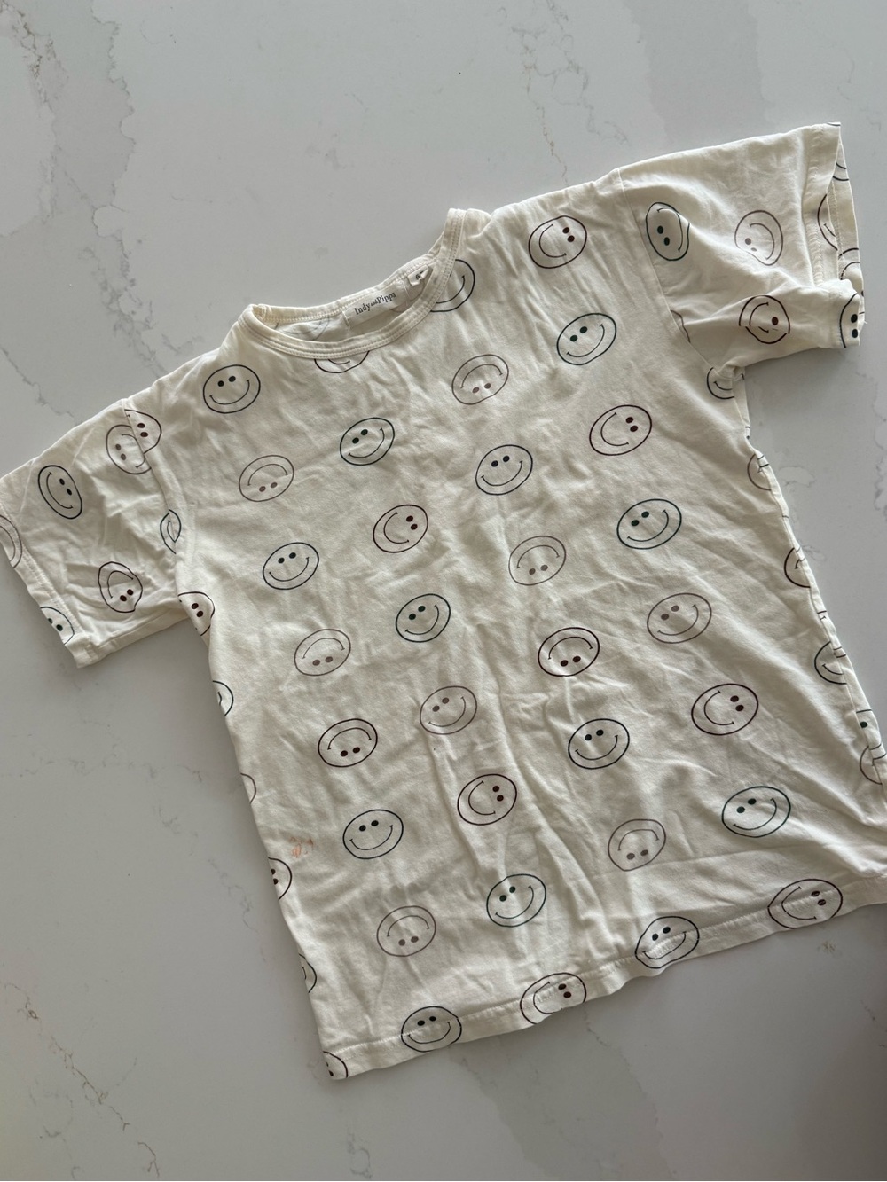 Indy & Pippa smilies tshirt dress
